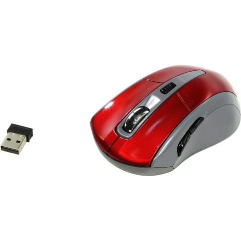 Мышь беспроводная Defender Accura MM-965 красный, 6кнопок,800-1600dpi - фото 1 - id-p116566130