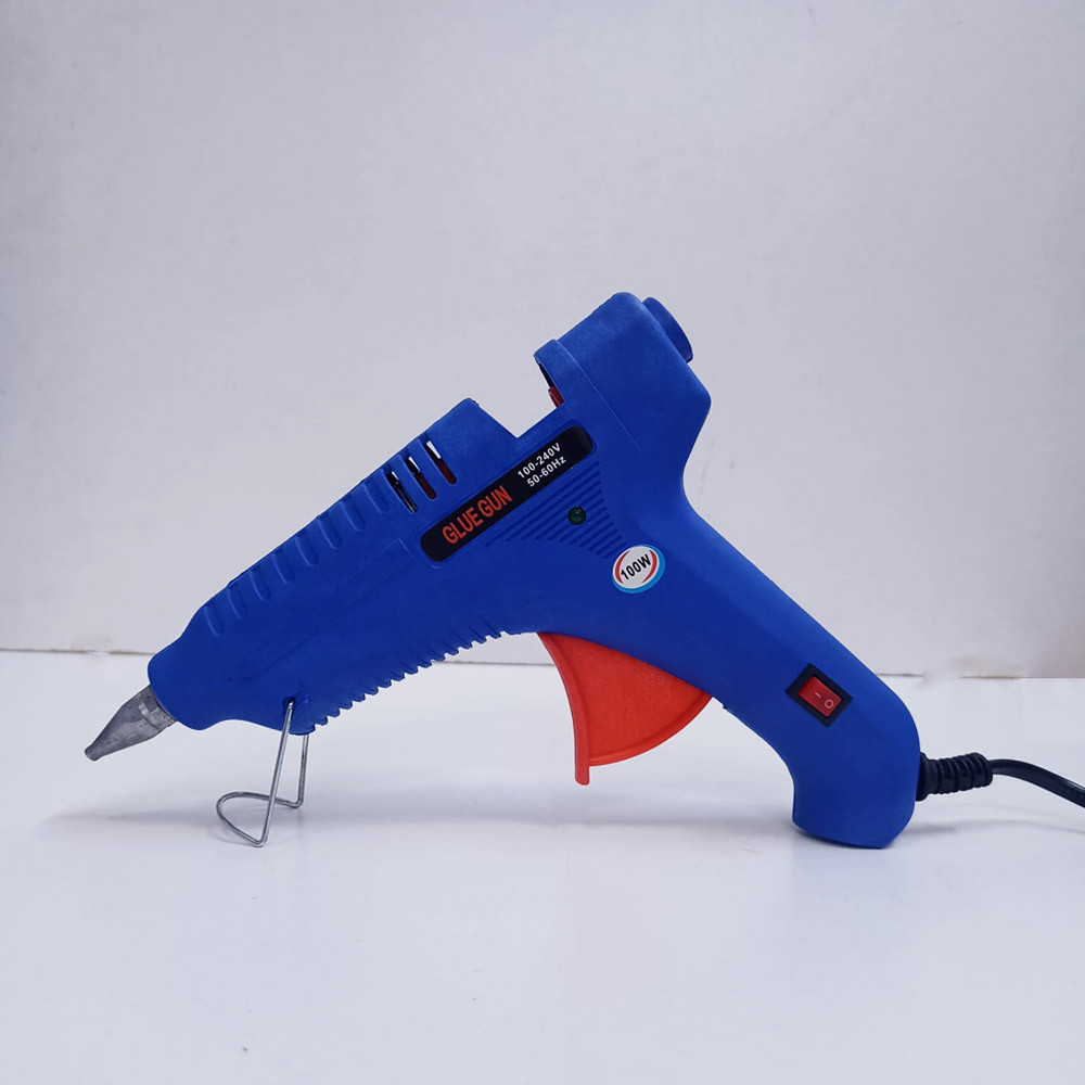 Клеевой пистолет Glue Gun 100 W (синий) - фото 5 - id-p49015254