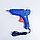Клеевой пистолет Glue Gun 100 W (синий), фото 4