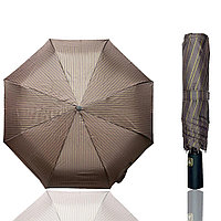 Складной зонт полуавтомат 100 см коричневый