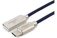 Кабель USB Type A - USB Type С Cablexpert CC-P-USBC02Bl-1M 1 м синий