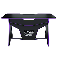 Игровой компьютерный стол VMMGAME SPACEONE, черно-фиолетовый