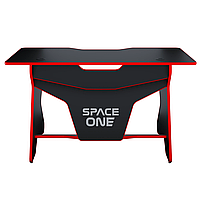 Игровой компьютерный стол VMMGAME SPACEONE, черно-красный