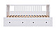 КЫМÖP (Хемнэс) кровать-кушетка с хранилищем детская 80x200,белый, фото 7