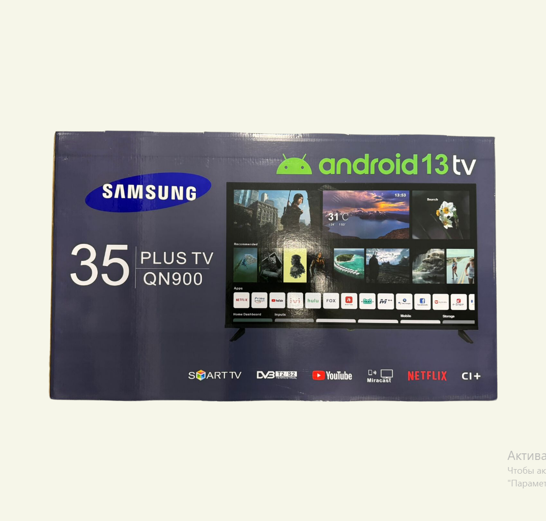 Телевизор Samsung Android13tv Smart 32" диагональ - фото 1 - id-p116594052