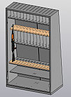 Шкаф металлический для хранения учебного оружия ШО-М, ПО-14, (Пирамида), фото 2