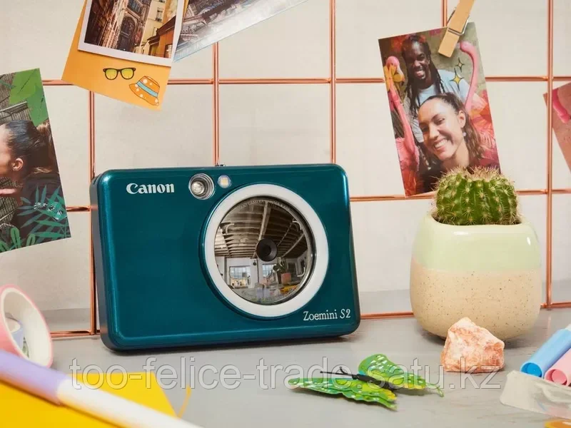 Фотоаппарат моментальной печати Canon Zoemini S2 (Teal) - фото 1 - id-p116417255