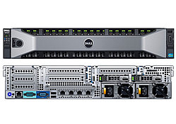 Сервер Dell PowerEdge R730xd 2.5"*24SFF+2SFF/Perc H330/4*1Gb/iDRAC8 1 год