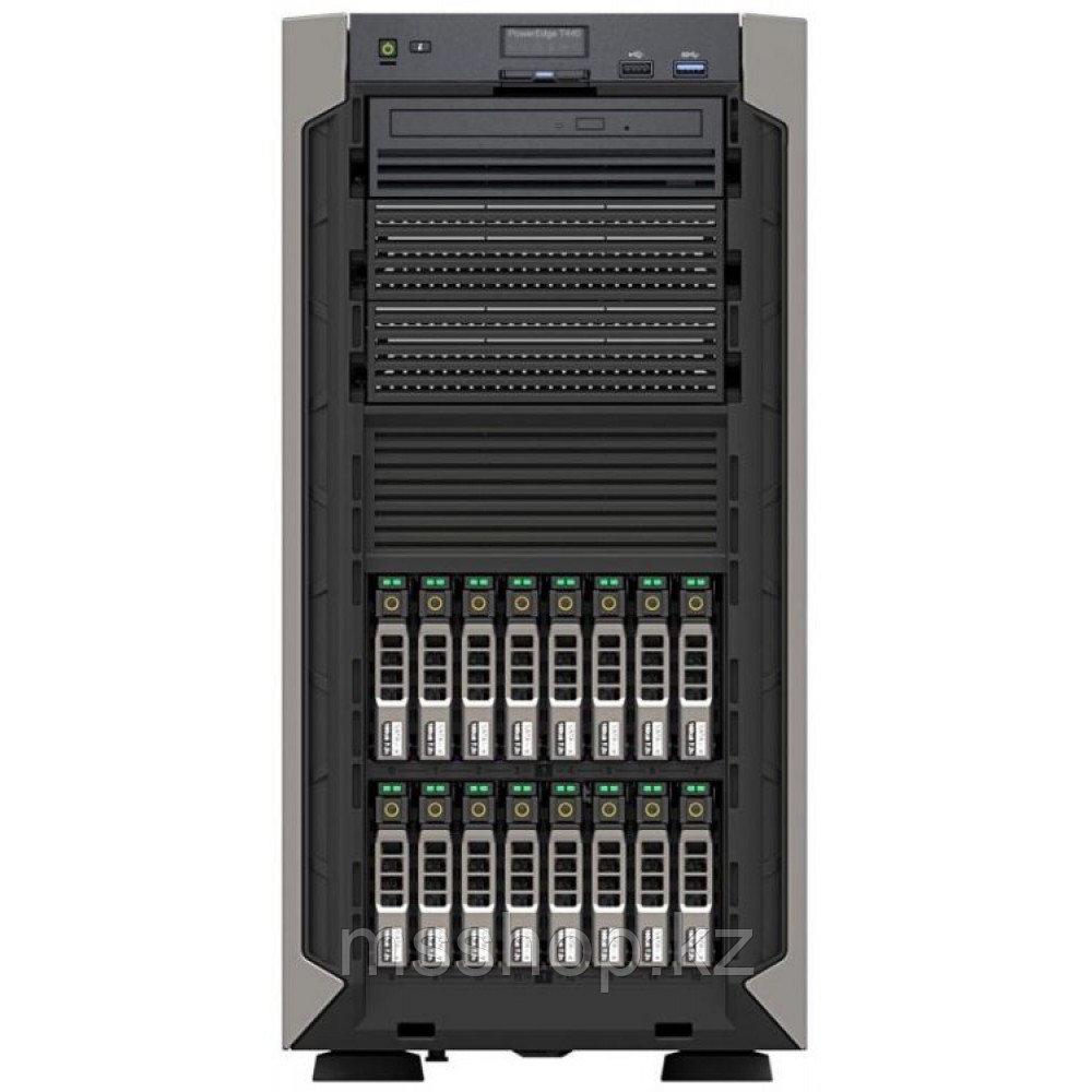 Сервер Dell PowerEdge T440 16x2.5 SFF/Perc H330/iDRAC9///1год.