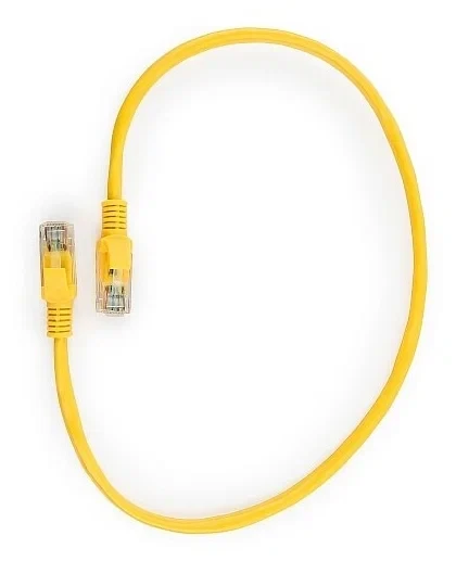Патч-корд UTP Cablexpert кат. 5e 0.5м жёлтый PP10-0.5M/Y