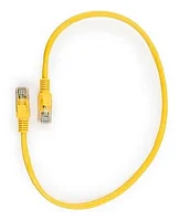 Патч-корд UTP Cablexpert  кат. 5e  0.5м  жёлтый PP10-0.5M/Y