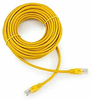 Патч-корд UTP Cablexpert  кат. 5e  10м  жёлтый PP10-10M/Y