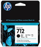 Картридж HP Europe №712 black 38 ml 3ED70A