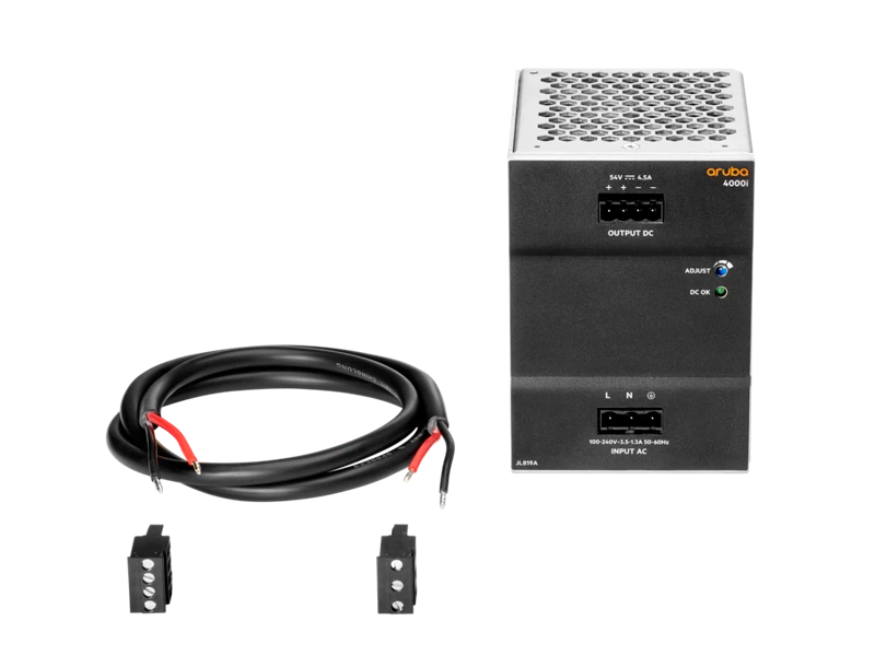 Блок питания HP Enterprise Aruba 4000i POE 240W AC DIN Power Supply JL819A - фото 1 - id-p116166823