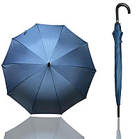 Зонт трость полуавтомат 100 см синий