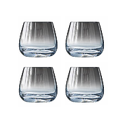 Серебренная дымка стаканы низкие 4 шт. (280 мл) ОСЗ
