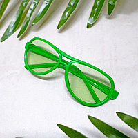 Детские солнцезащитные очки вид 2 зеленые