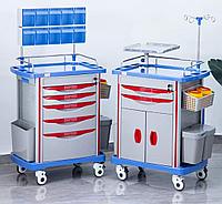Тележка анестезиологическая реанимационная