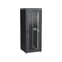 ITK LINEA N 42U 800х800мм стекл. пер. дв. задн. металл. чер. IEK E-PRO