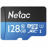 Netac P500 Standard MicroSDXC 128GB U1/C10 up to 80MB/s флеш (flash) карты (NT02P500STN-128G-S)