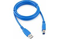 Кабель USB Type A - USB Type B Cablexpert CCP-USB3-AMBM-6 1.8 м синий