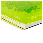 Скетчбук 40л., А5 на гребне BG "Neon. Yellow", маркерная бумага 120г/м3, фото 3