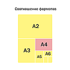 Блокнот А4 80л. на гребне ArtSpace "Geometric collection", твердая подложка, фото 6