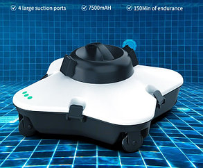 Робот-пылесос для бассейна 12v 7,5 A/H с функцией самостоятельной парковки. Автономная работа до 4 часов