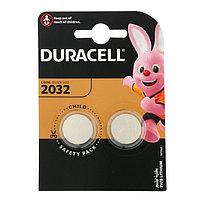 Батарейка Duracell литиевая CR2032-2BL, 3V ( цена за 1 шт)