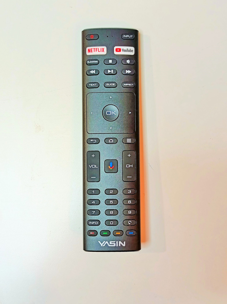 Телевизор YASIN LED-32G1000T Android TV 11.0, LED, пульт с голосовым управлением - фото 3 - id-p116619697