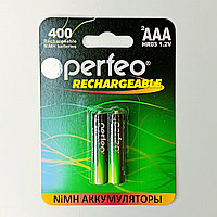 Аккумулятор Perfeo AAA 400maH Ni-Mh BL2 (цена за 1 шт.)