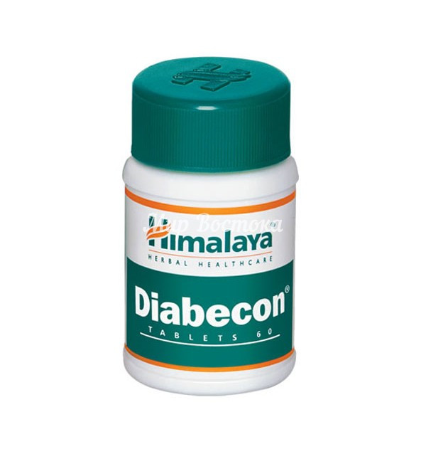 Препарат от диабета Diabecon [Диабекон] Himalaya (60 таблеток, Индия) - фото 1 - id-p116620780