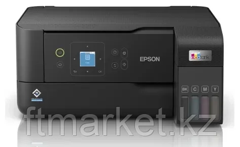 МФУ струйное цветное Epson L3560 C11CK58404, А4, до 33 стр/мин, Wi-Fi, no ADF, duplex, черные чернила в, фото 1