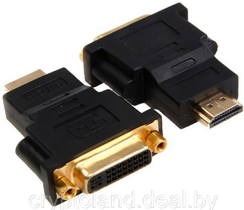 Переходник HDMI папа- DVI мама