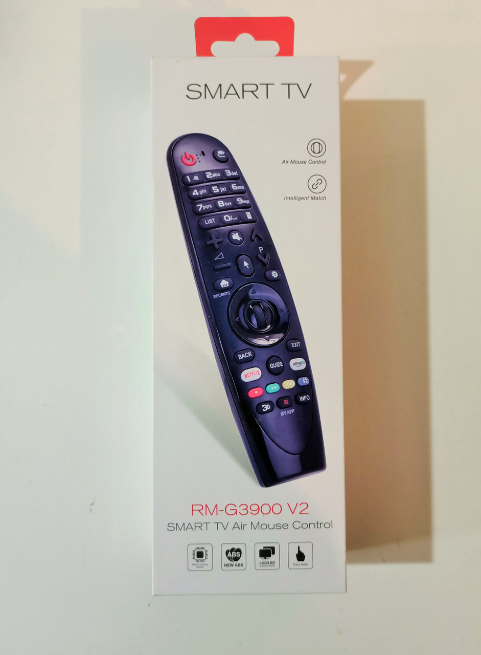 Пульт для телевизора LG SMART TV Magic RM-G3900 V2 с гироскопом - фото 2 - id-p116622368