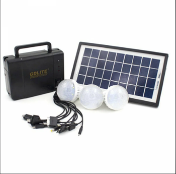 Автономная система освещения на солнечной батарее GDLITE GD-8006A