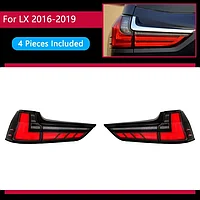 Задние фонари на Lexus LX570 2016-21 (SEQUENTIAL)