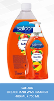 Жидкое мыло для рук Saloon: Манго, 400+700мл