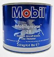 149420 - MOBIL GREASE 28 , SYNTHETIC AVIATION GREASE ,Мобильное смазка синтетическое , БАНКА 2 КГ // MIL-G-8