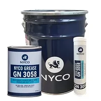 NYCO GREASE GN Синтетическая смазка для подшипников колеса 3058, банка 1 кг // SAE-AMS-3058