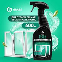 Средство для мытья стёкол,окон,пластика и зеркал Clean Glass 600 мл профессионал
