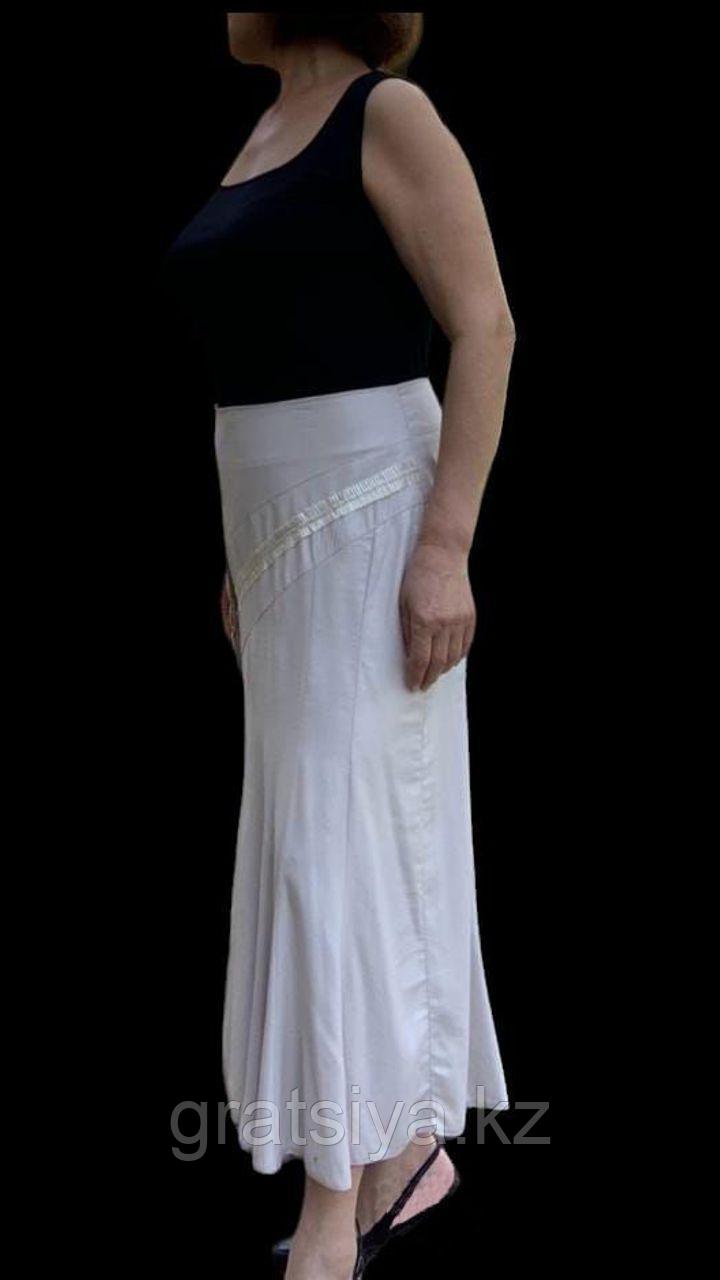 Женская Юбка Годе Клиньями Макси больших размеров - фото 2 - id-p98698783