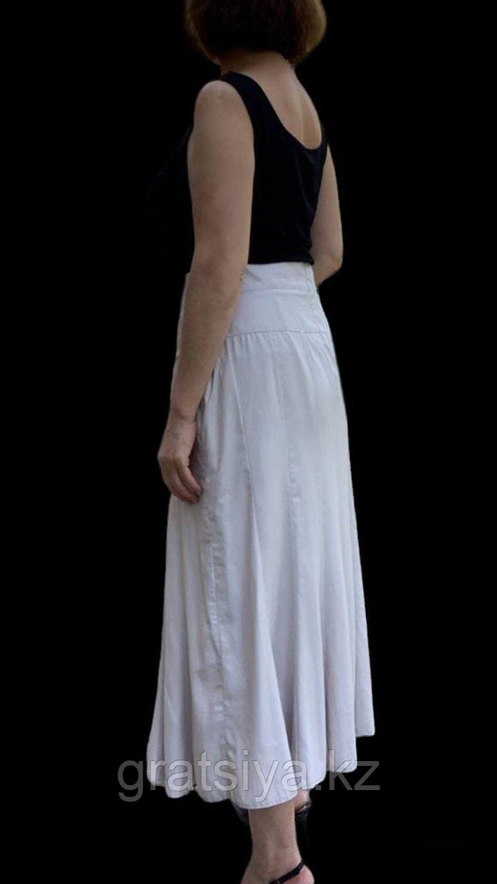 Женская Юбка Годе Клиньями Макси больших размеров - фото 4 - id-p98698783