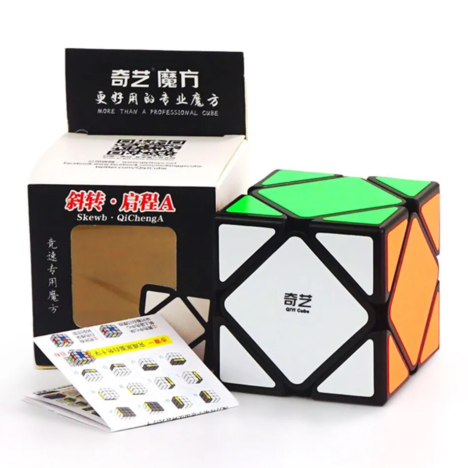 Кубик Рубика QiYi MoFangGe QiCheng Skewb (Скьюб) - фото 1 - id-p116626295