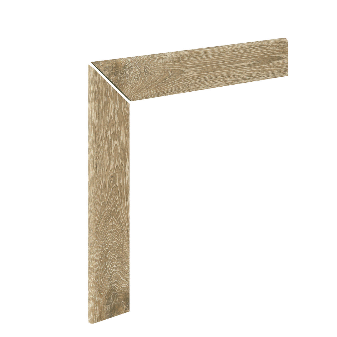 WOOD YOHO Oak Zanquín ingletado recto* 59,6x59,6 cm