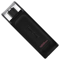 Флэш-накопитель Kingston 128Gb USB-C 3.2 Data Traveler 70 (Black) DT70/128GB