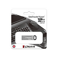 Флэш-накопитель Kingston 128Gb USB3.2 Gen1 Data Traveler Kyson (Metal Case) DTKN/128GB