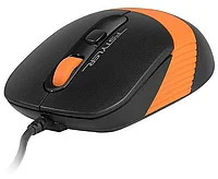 Мышь A4tech Fstyler FM10-ORANGE оптическая 1600DPI 150 см USB FM10-ORANGE