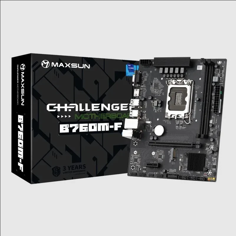 Материнская плата MaxSun Challenger B760M-F