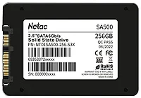 Твердотельный накопитель SSD 256Gb Netac SA500 2.5 NT01SA500-256-S3X